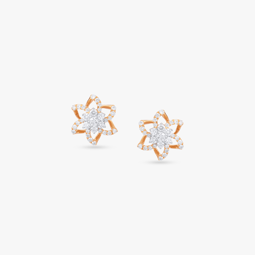 Star Bloom Diamond Pendant and Earrings Set,,hi-res image number null