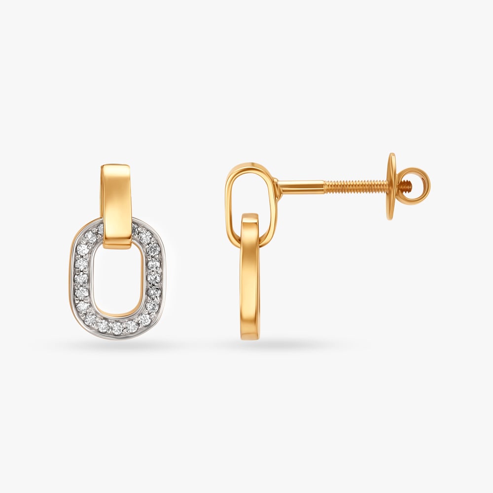 Waterfall Of Grace Diamond Drop Earrings,,hi-res image number null