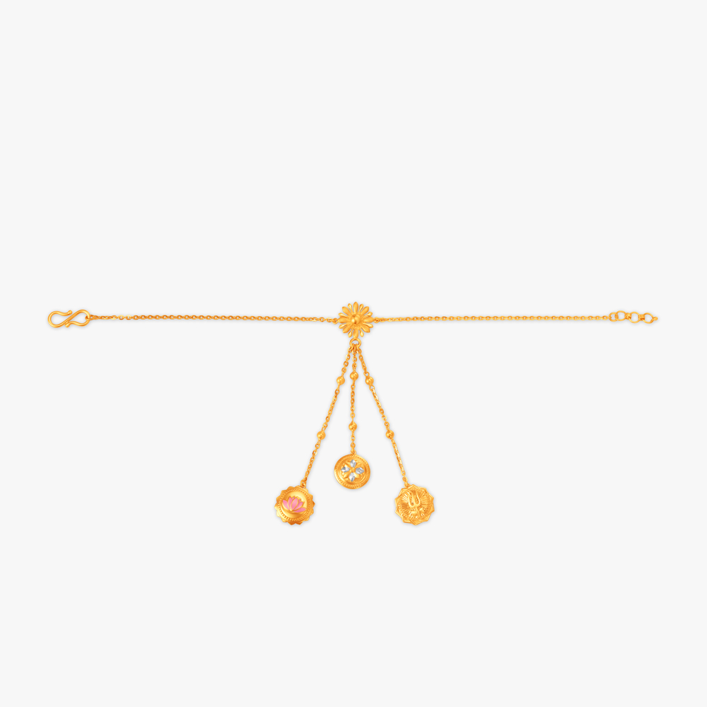 Magnificent Tridev Rakhi Bracelet,,hi-res image number null