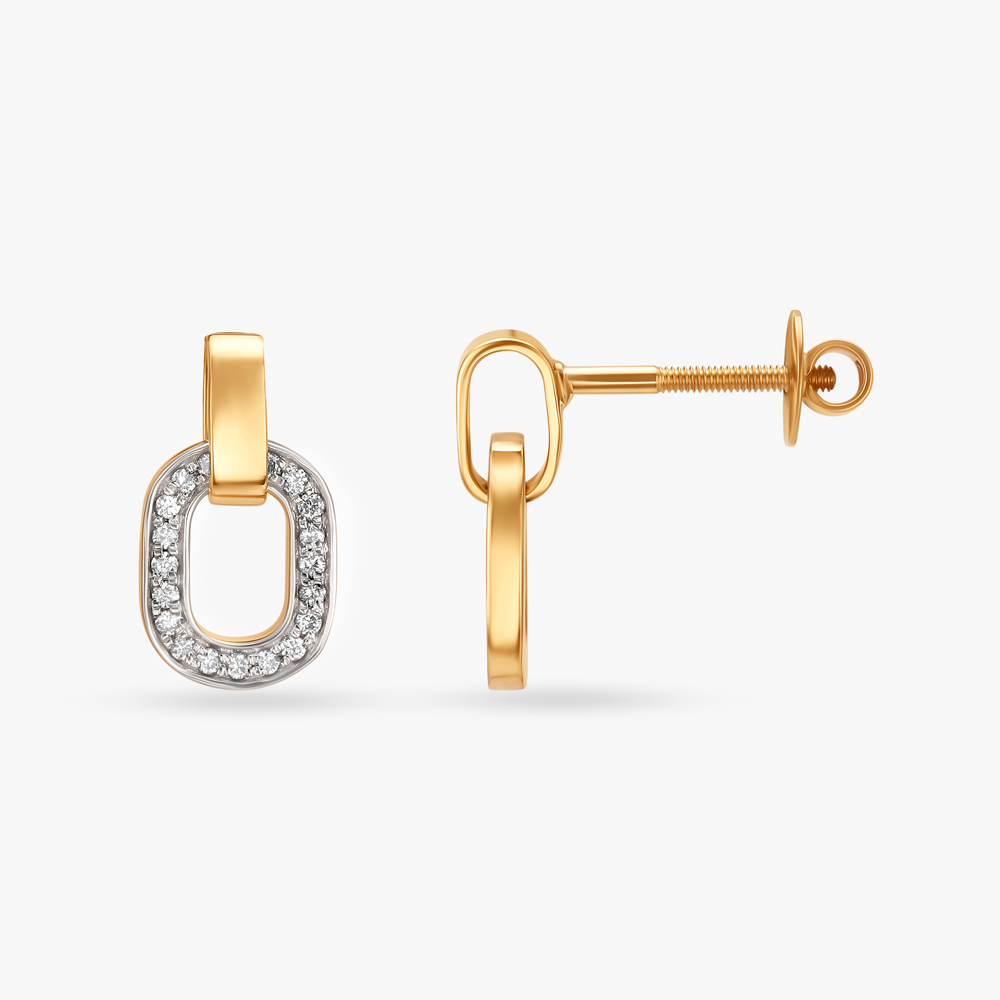 Waterfall Of Grace Diamond Drop Earrings,,hi-res image number null