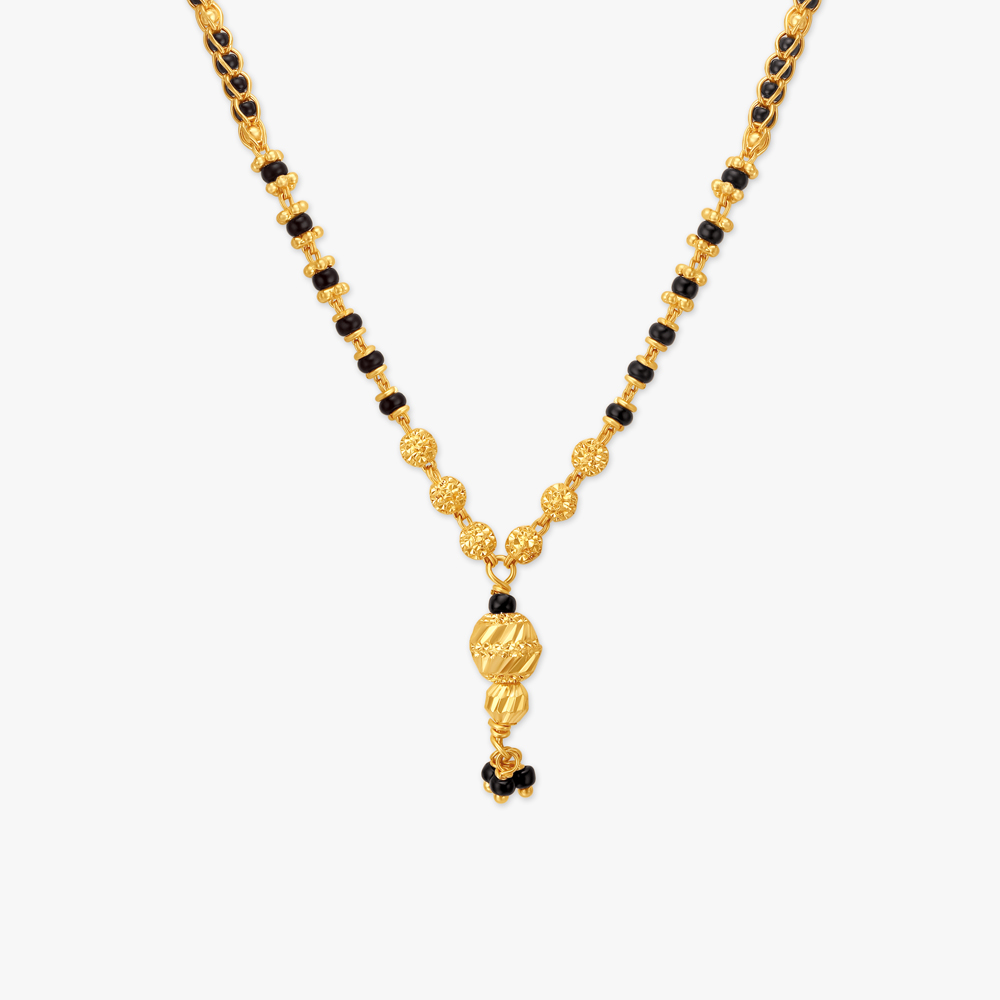 Minimal Tassels Mangalsutra