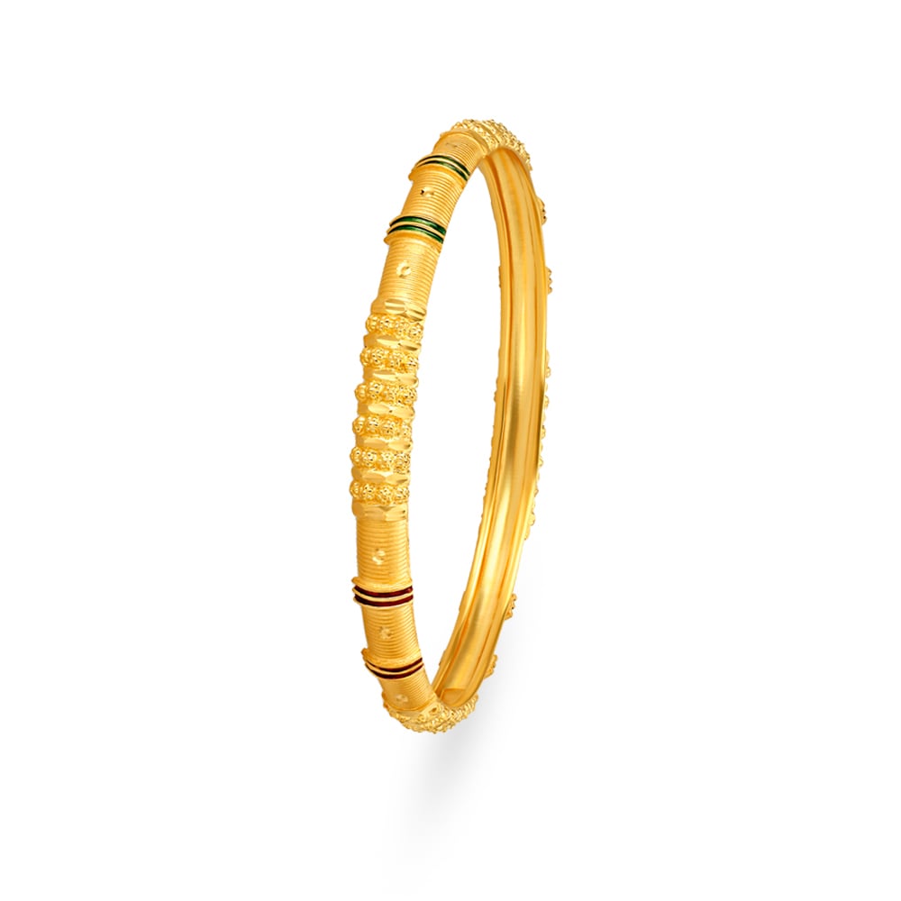 Vibrant Aura Gold Bangles,,hi-res image number null