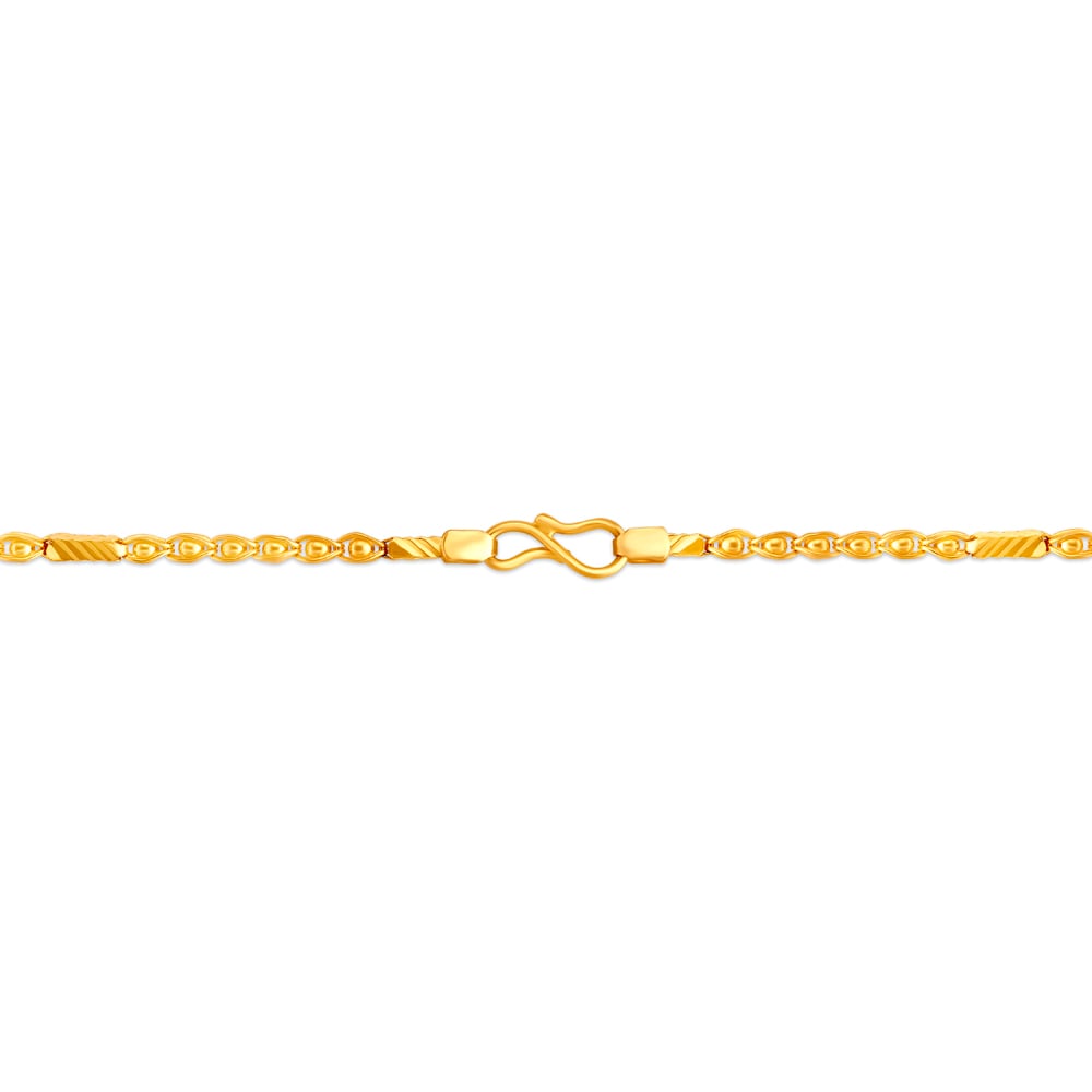 

Traditional Patterned Gold Chain