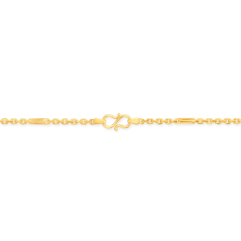 Two Toned Link Gold Chain for Men,,hi-res image number null