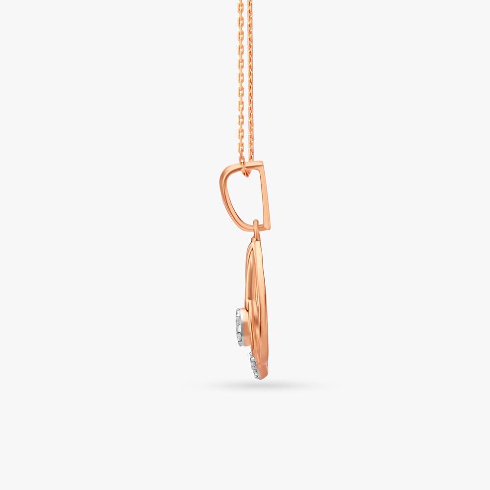 Gorgeous Geometric Diamond Pendant,,hi-res image number null