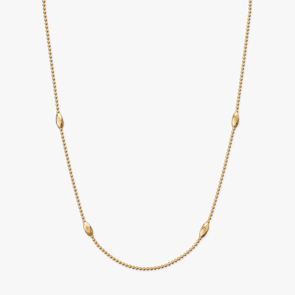 

Pulse Bead Gold Chain