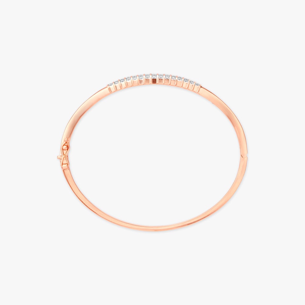 Luminous Ladder Diamond Bangle,,hi-res image number null