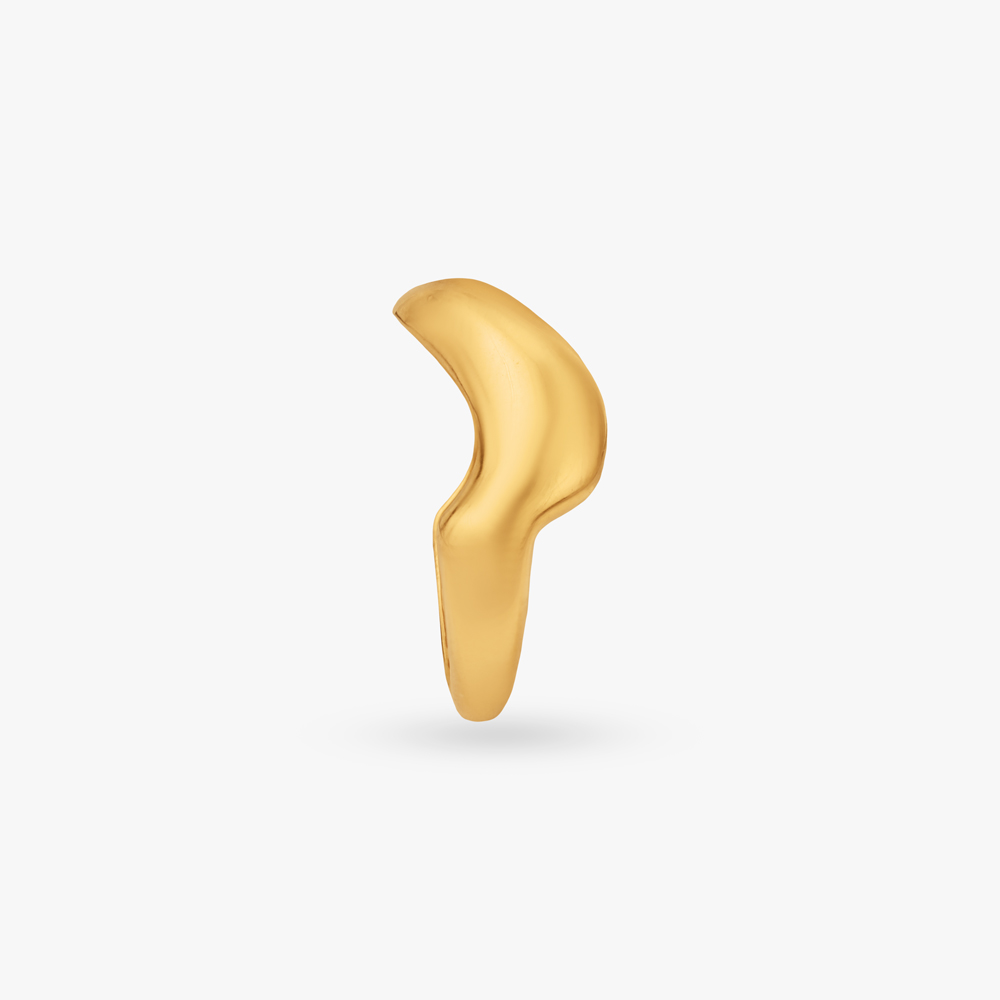 Curve Muse Gold Ring,,hi-res image number null