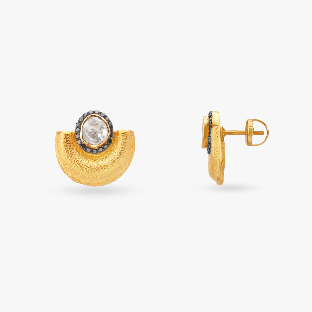 Timeless Polki Diamond Stud Earrings,,hi-res image number null
