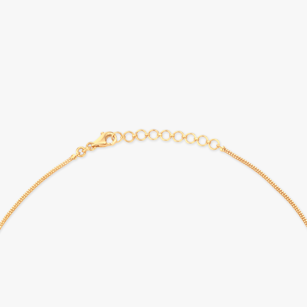 Petal Crest Gold Necklace,,hi-res image number null