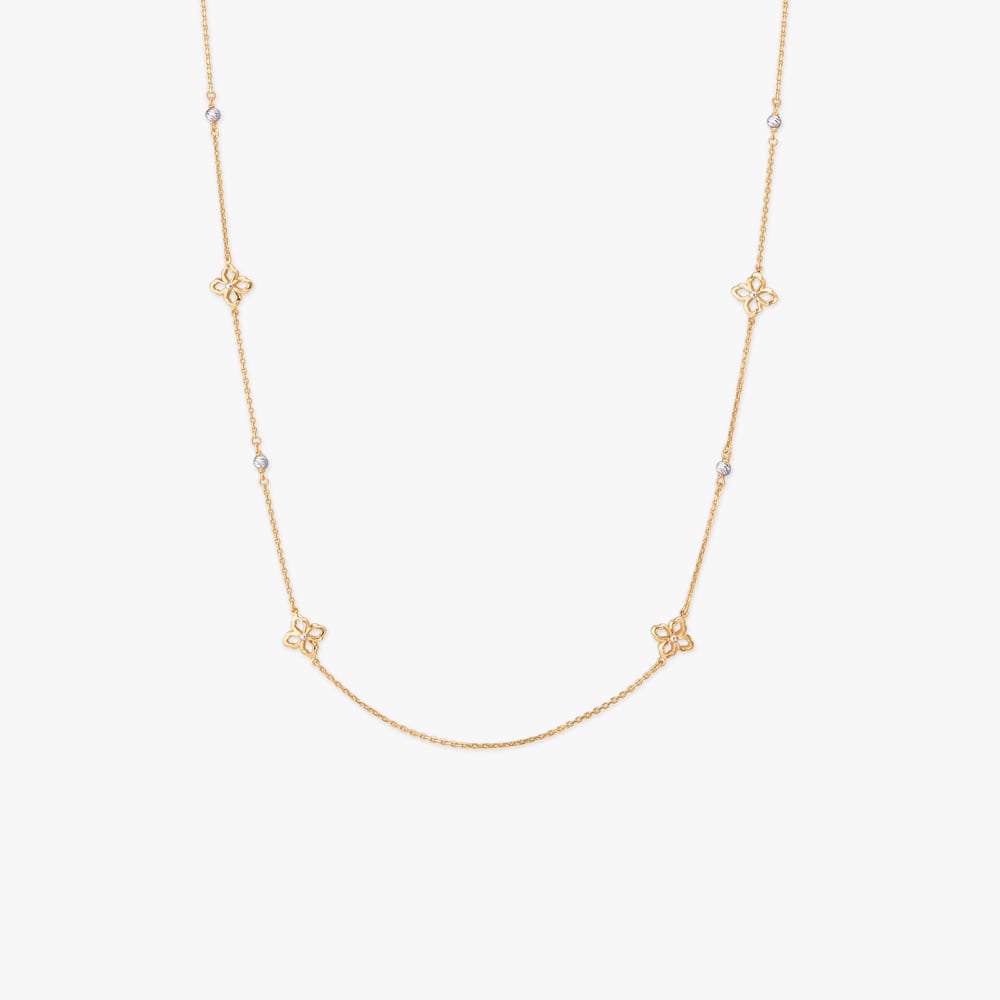 

Floret Glint Gold Chain