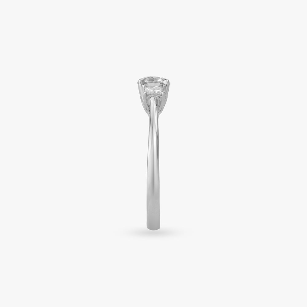 Triple Glow Solitaire Ring,,hi-res image number null