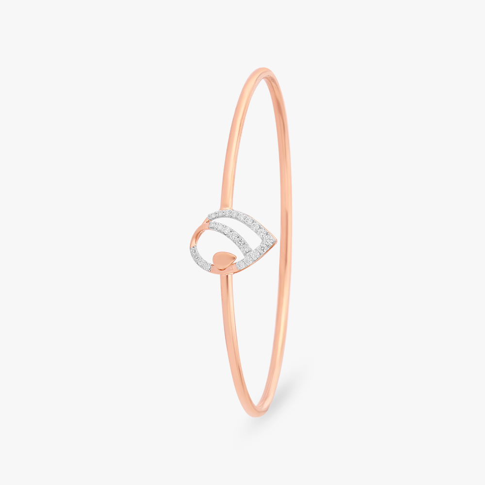 Teardrop Diamond Bangle,,hi-res image number null