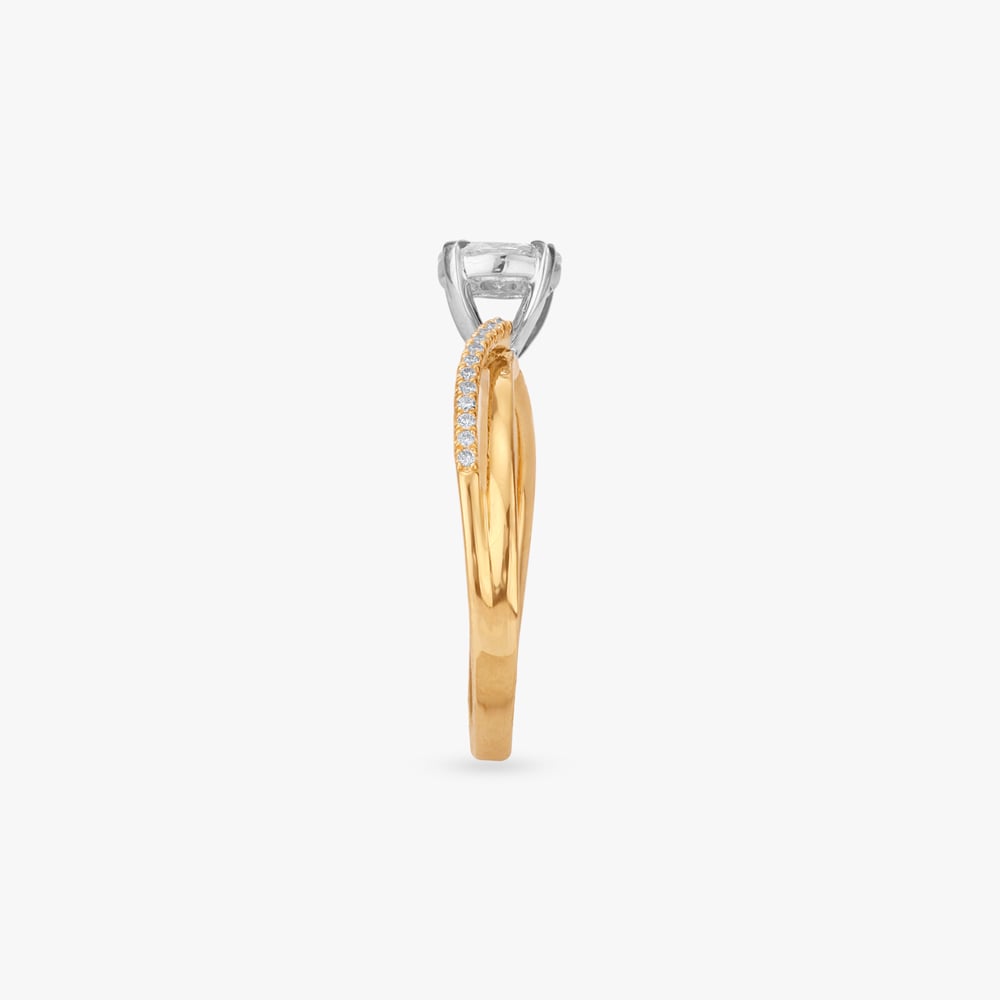 Radiant Crest Diamond Ring,,hi-res image number null
