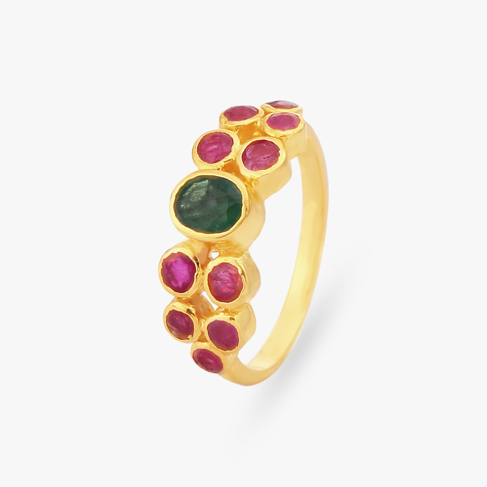 Opulent Gold Finger Ring,,hi-res image number null