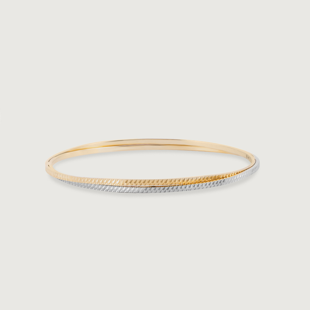 Sleek Radiance Gold Bangle,,hi-res image number null