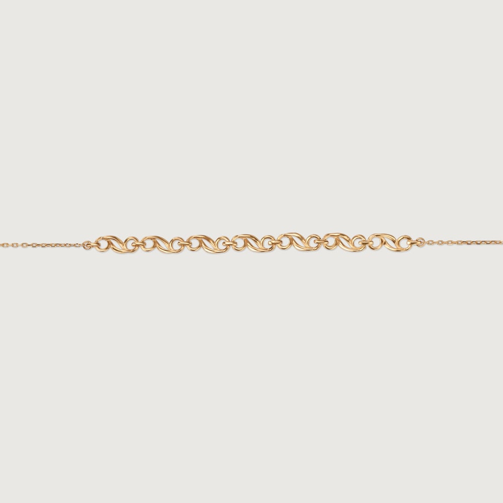 Cosmic Fusion Circlets 14KT Yellow Gold Bracelet,,hi-res image number null
