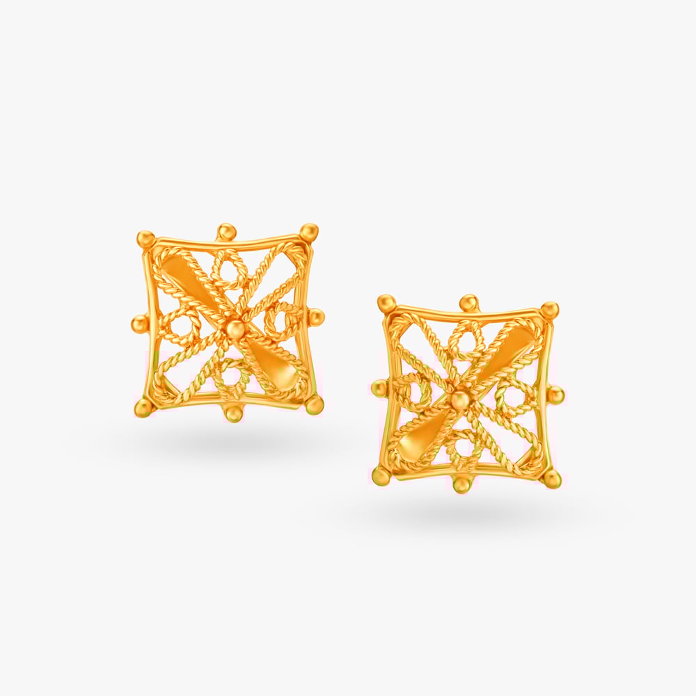 

Classy Contemporary Stud Earrings for Kids