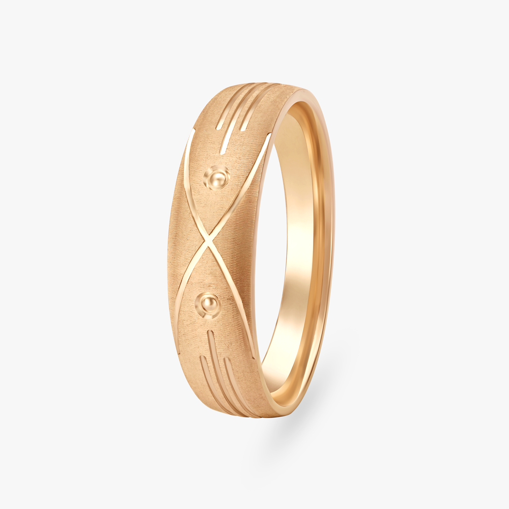 Classy Engraved Ring for Men