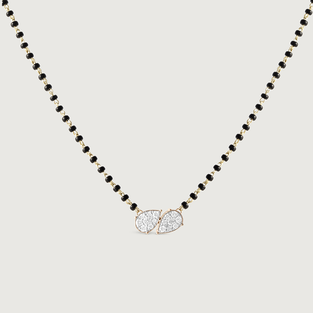 Forever Linked Gold and Diamond Mangalsutra,,hi-res image number null