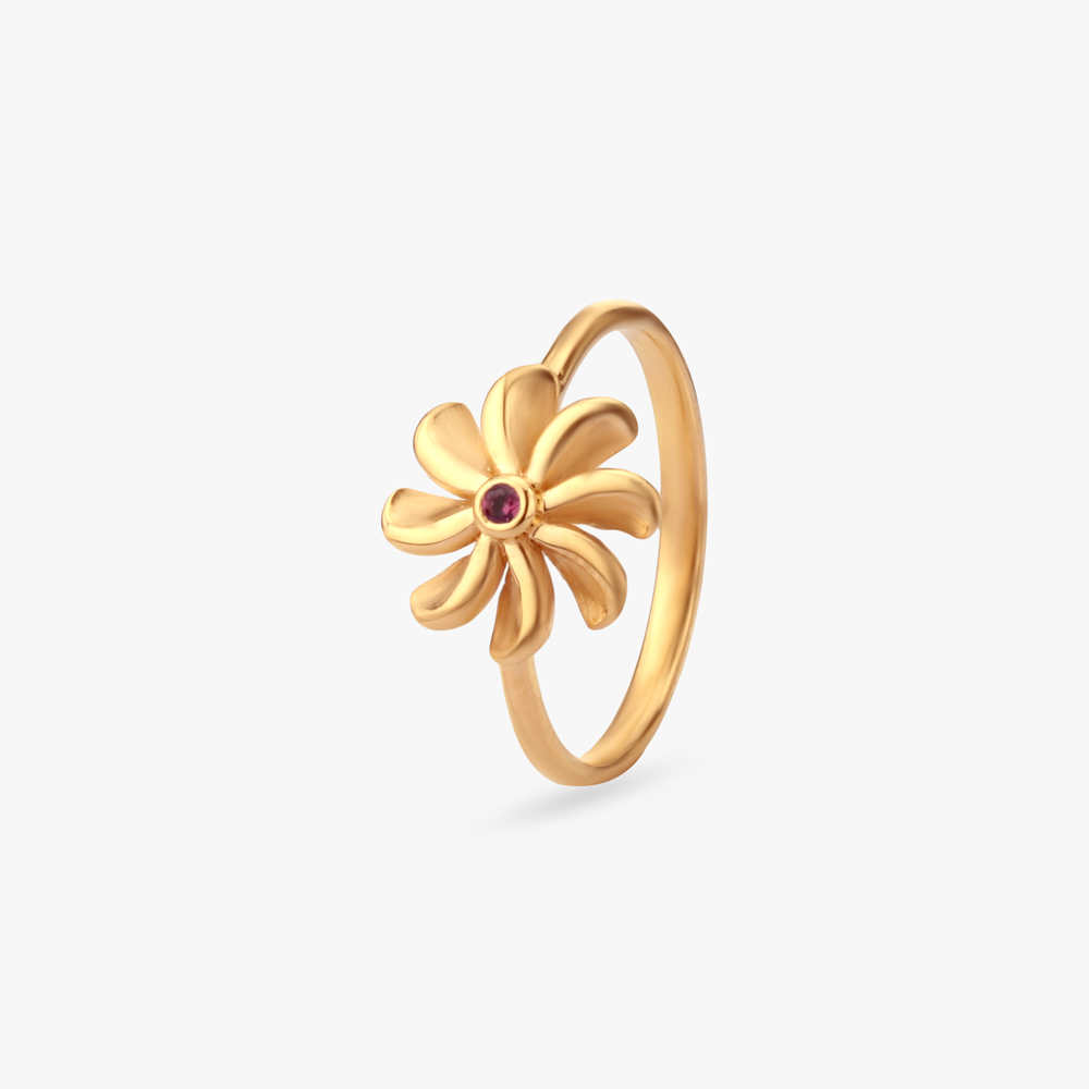 Whirling Bloom gold Ring,,hi-res image number null