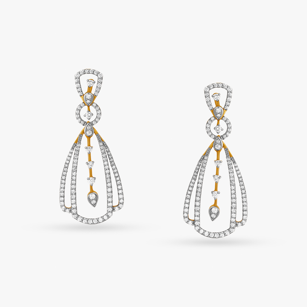 Luminous Contemporary Diamond Necklace Set,,hi-res image number null
