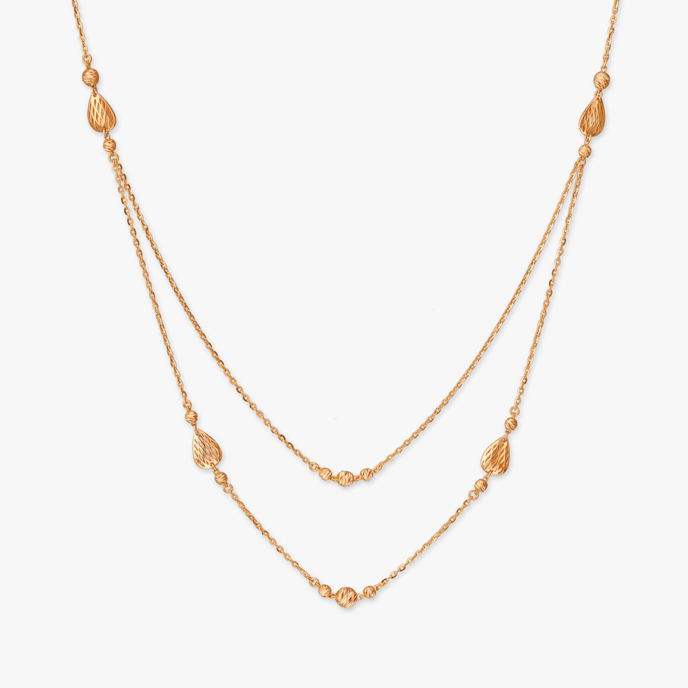 Sunlit Harmony Gold Necklace Set,,hi-res image number null