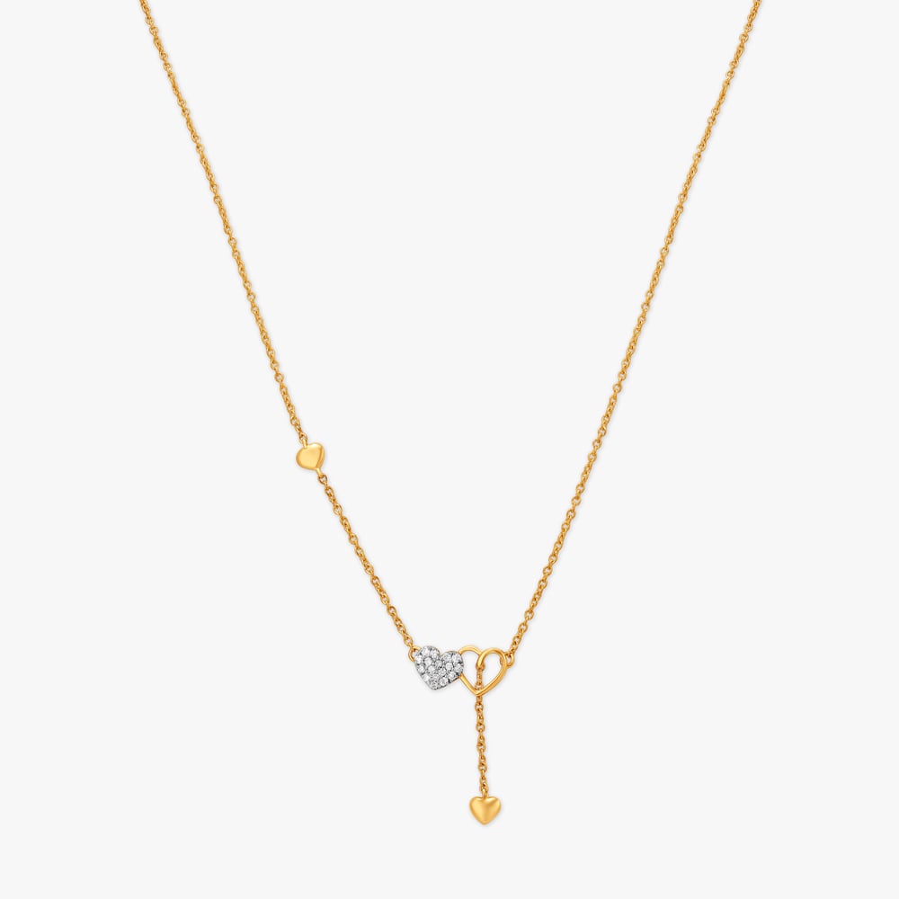 Family Hearts Pendant with Chain for Kids,,hi-res image number null