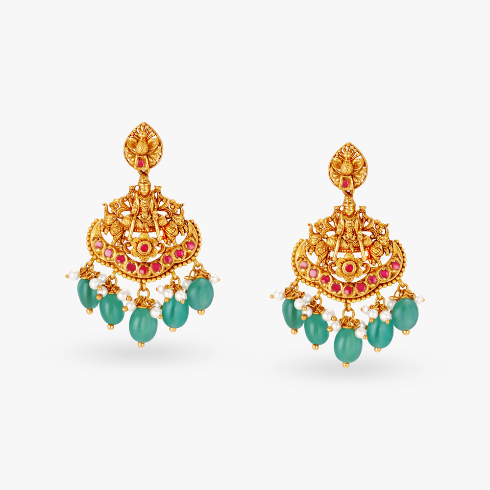 Regal Lakshmi Gold Haram Set,,hi-res image number null