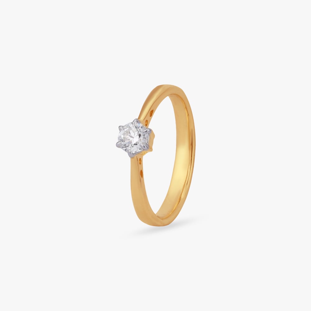 

Forever Love Solitaire Ring