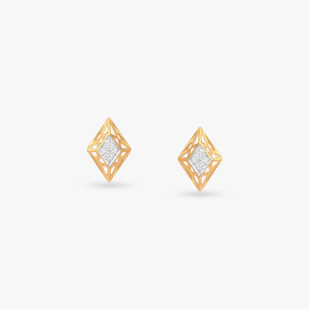 Prism Whisper Diamond Pendant with Chain and Earrings Set,,hi-res image number null