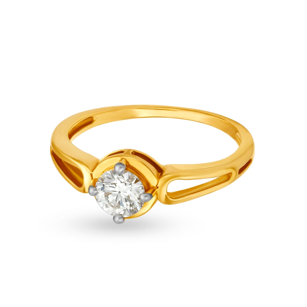 Stunning Classic Single Stone Solitaire Ring,,hi-res image number null
