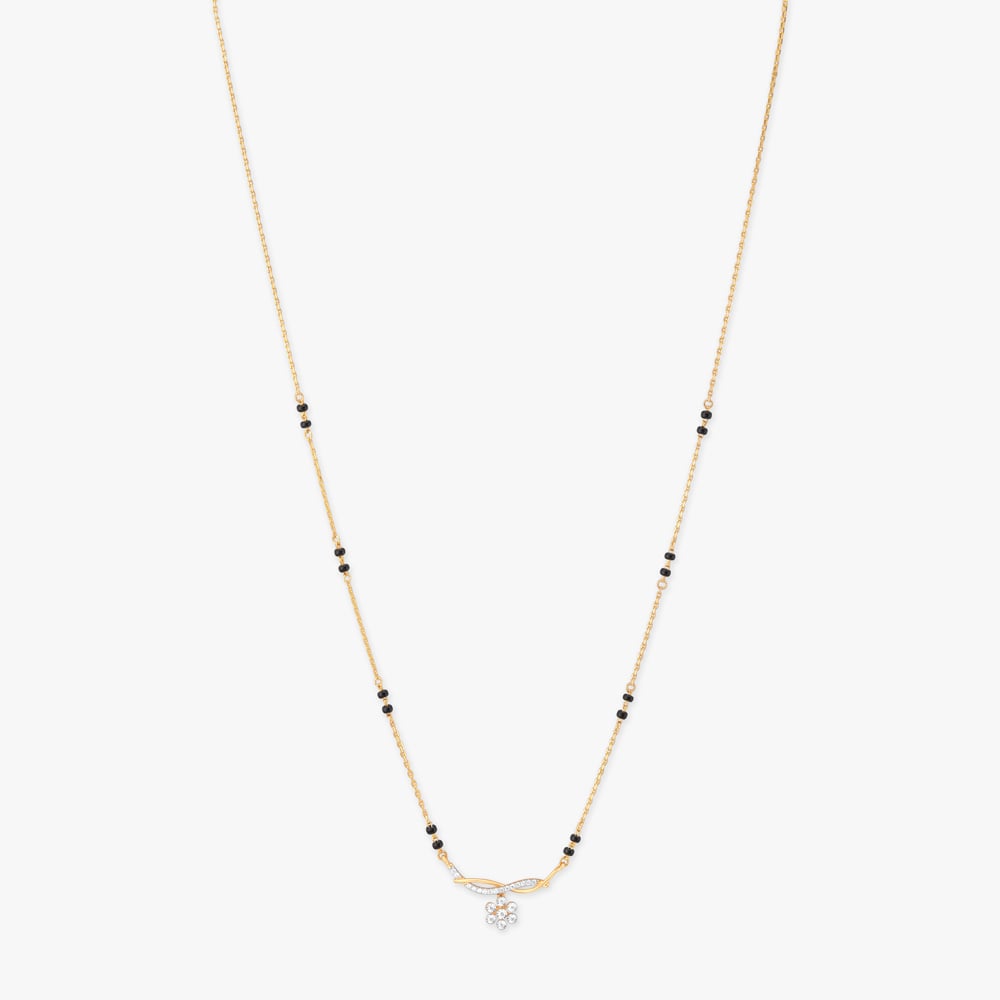 Eternal Twist Diamond Mangalsutra,,hi-res image number null