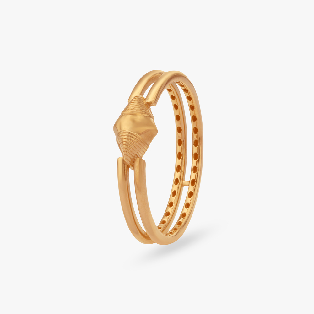 Bold Heritage Gold Ring,,hi-res image number null