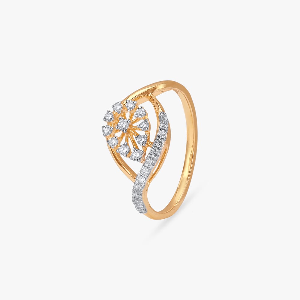 

Floral Marquise Diamond Ring