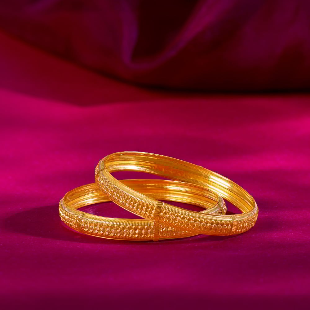 

Opulent Regal Bangles