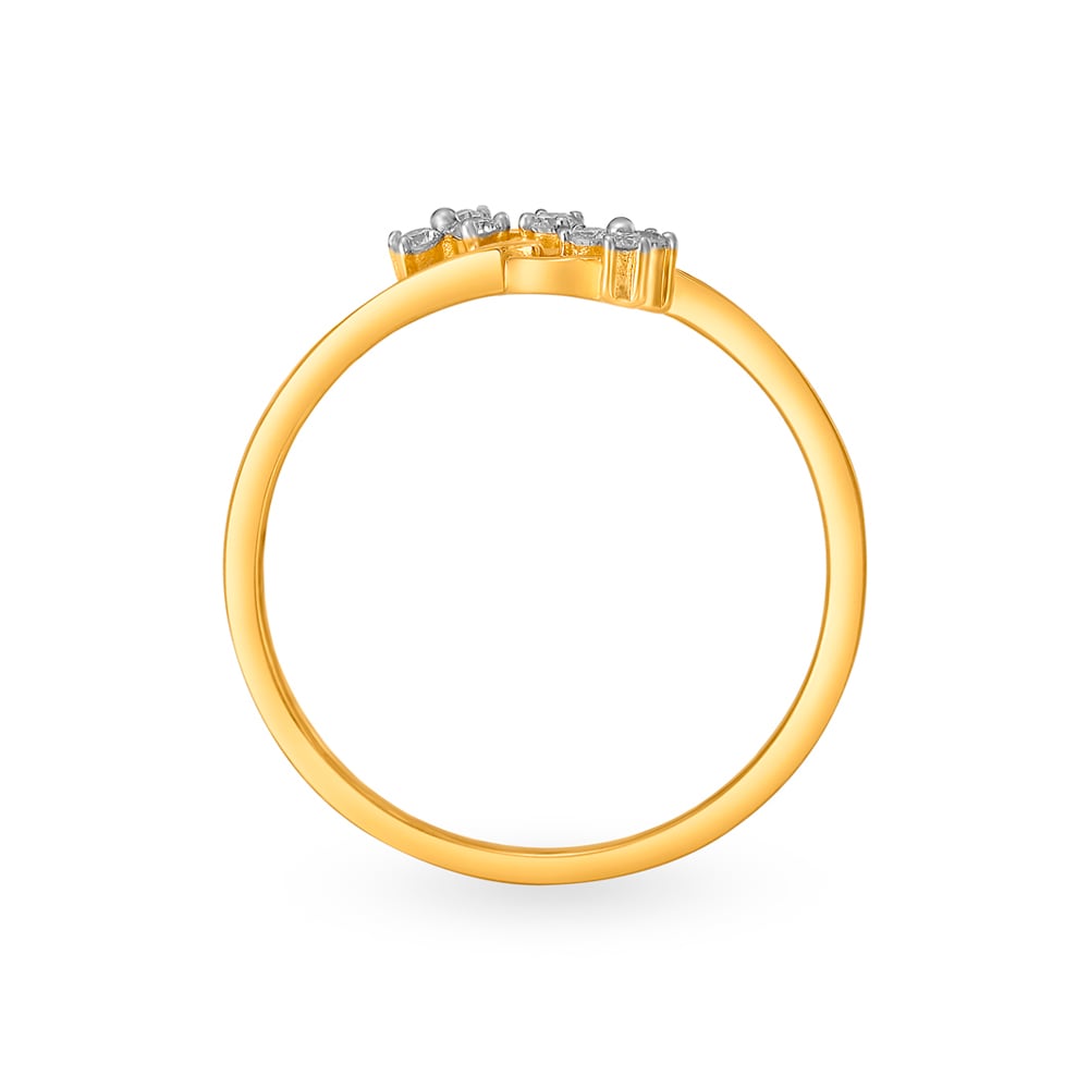 Blooming Elegance Diamond Finger Ring,,hi-res image number null