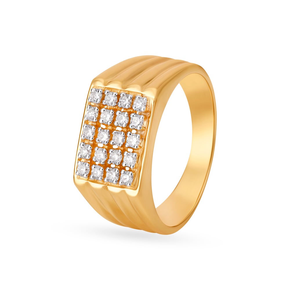 

Bold Diamond Finger Ring