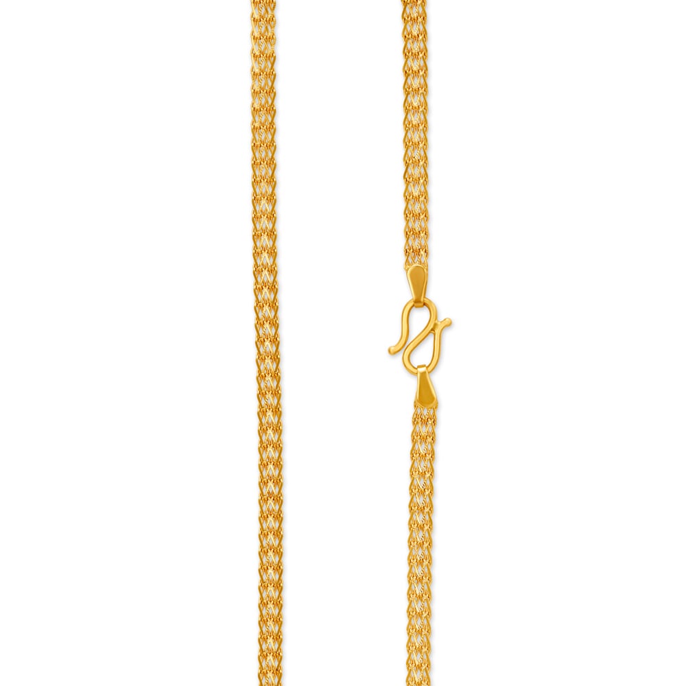 Sparkling Gold Chain for Men,,hi-res image number null