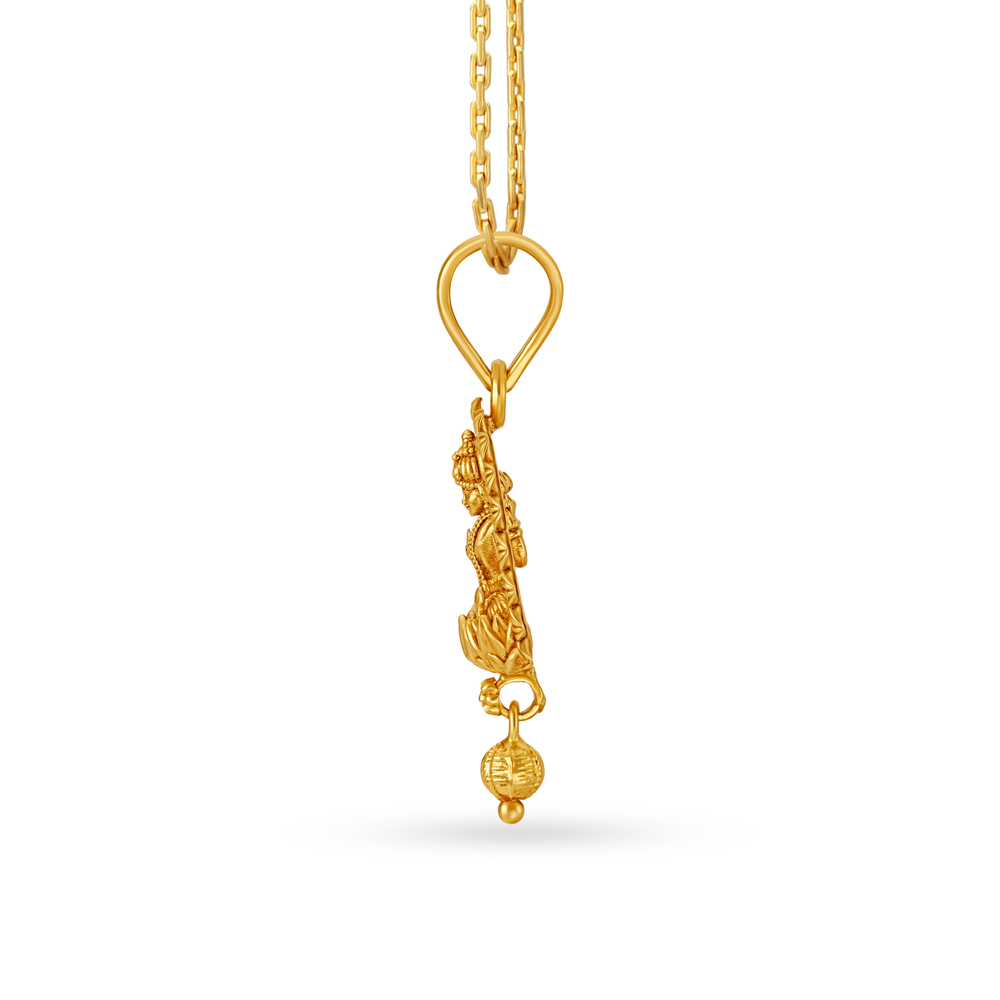 Laxmiji Gold Pendant,,hi-res image number null
