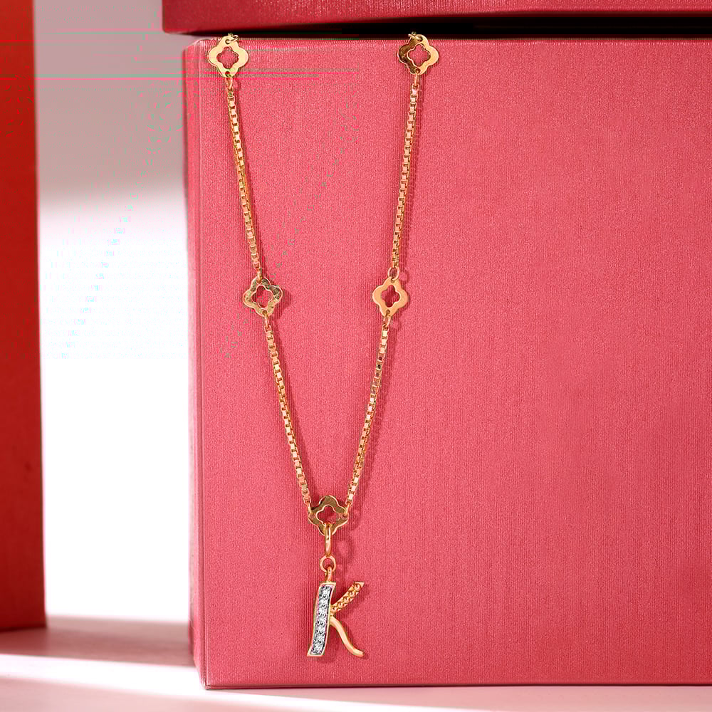 Mia Sutra DIY with Alphabet Charms- K,,hi-res image number null