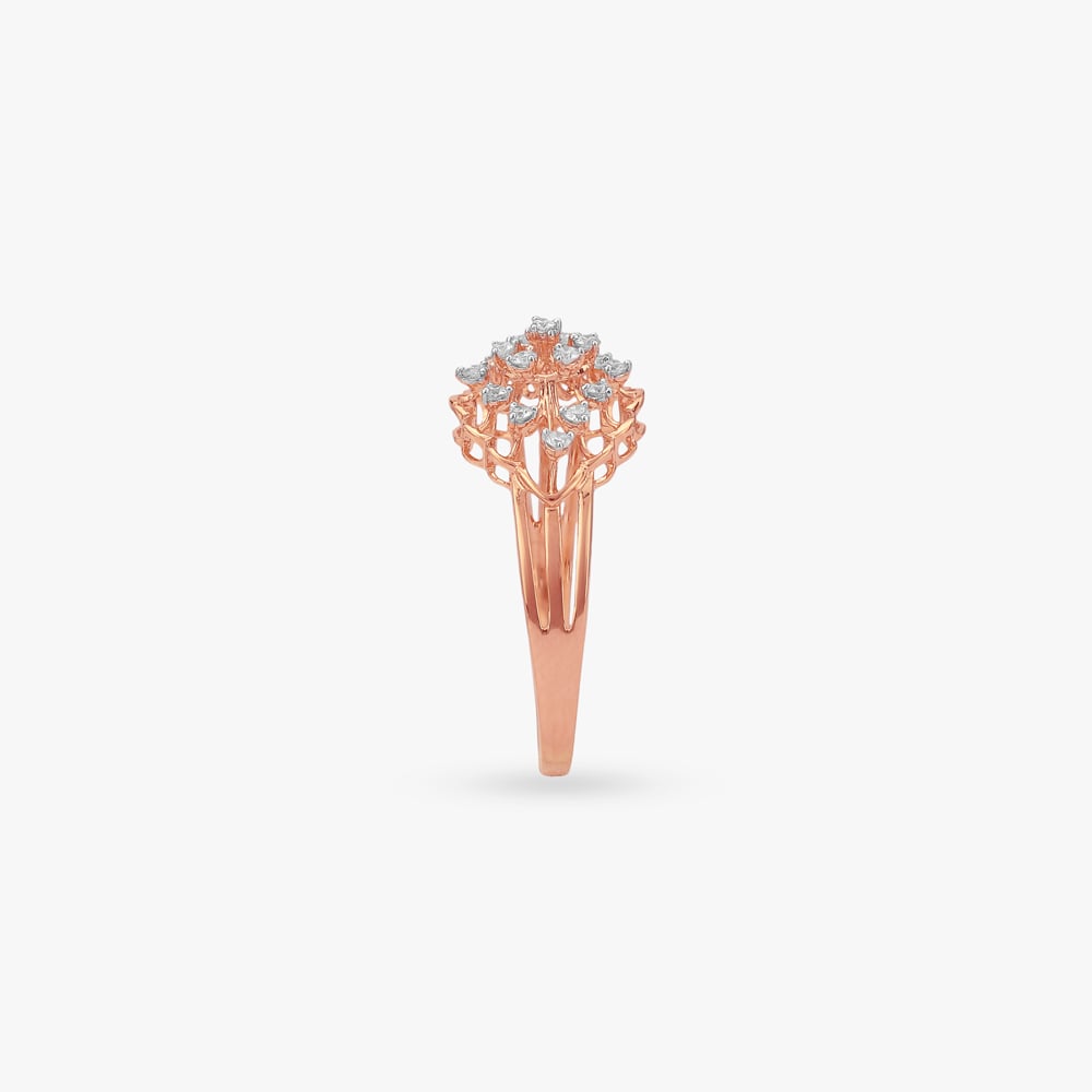 Dome Blossom Diamond Ring,,hi-res image number null