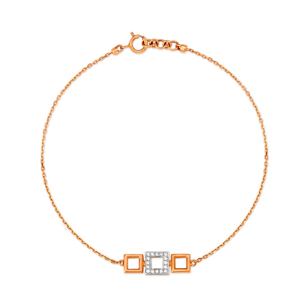 14KT Rose Gold Bracelet,,hi-res image number null