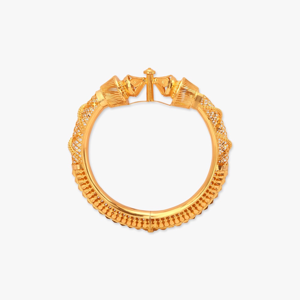 Heritage Katai Solid Bala Gold Bangles,,hi-res image number null