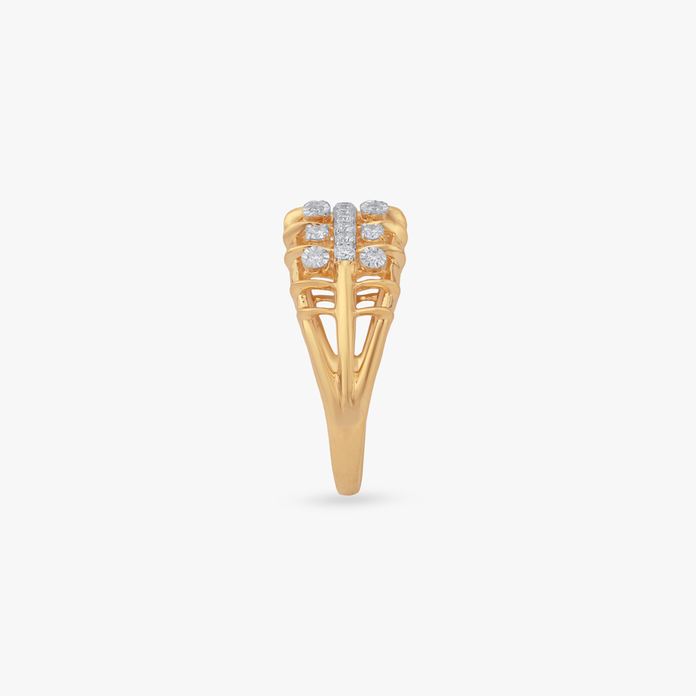 Regal Rows Diamond Ring,,hi-res image number null