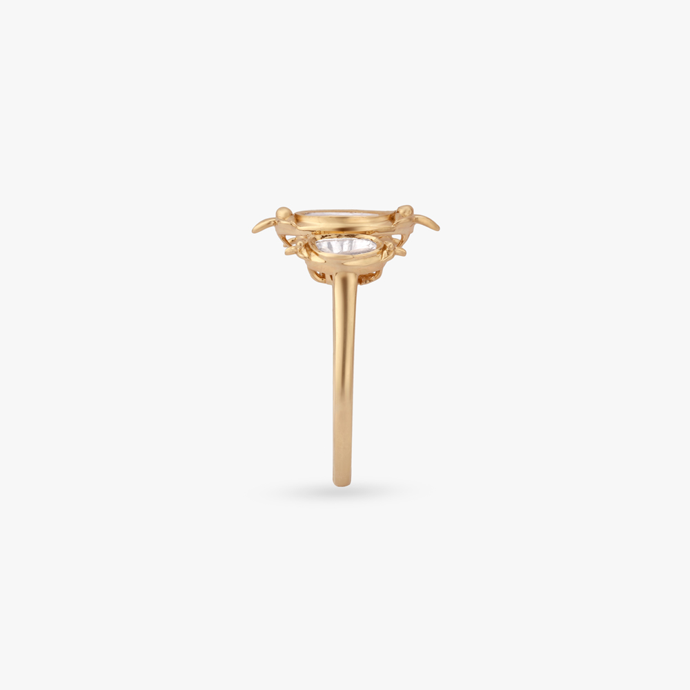 Vintage Aura Gold Ring,,hi-res image number null