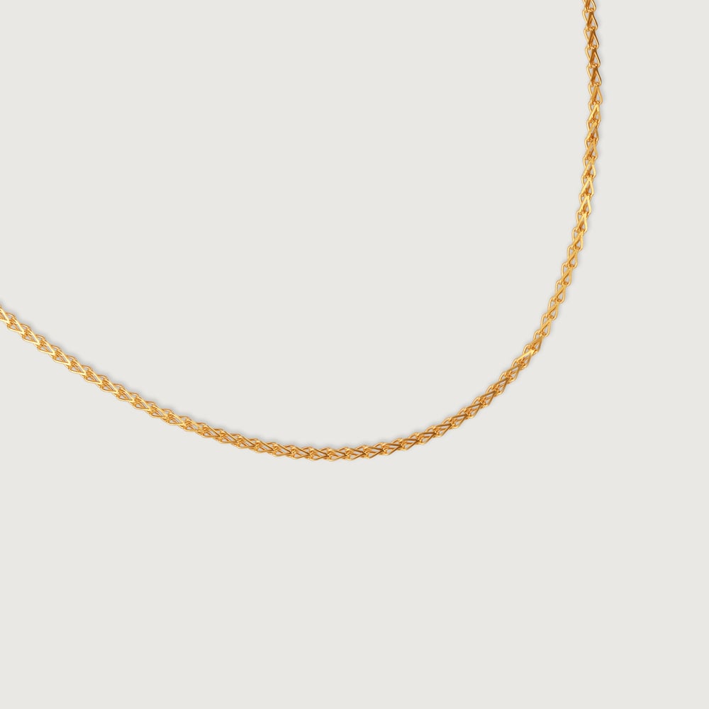 Twinkle Trinket 22 Kt Gold Chain,,hi-res image number null