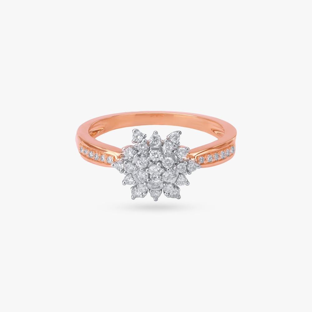 Royal Rosette Diamond Ring,,hi-res image number null