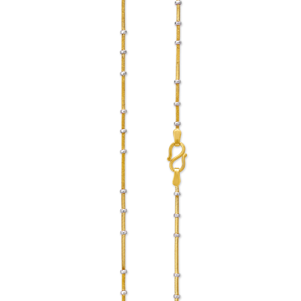 Sleek Modern Gold Chain,,hi-res image number null