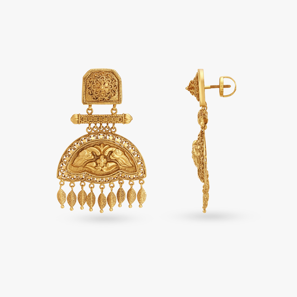 Majestic Chitrai Ornate Beads Necklace Set,,hi-res image number null